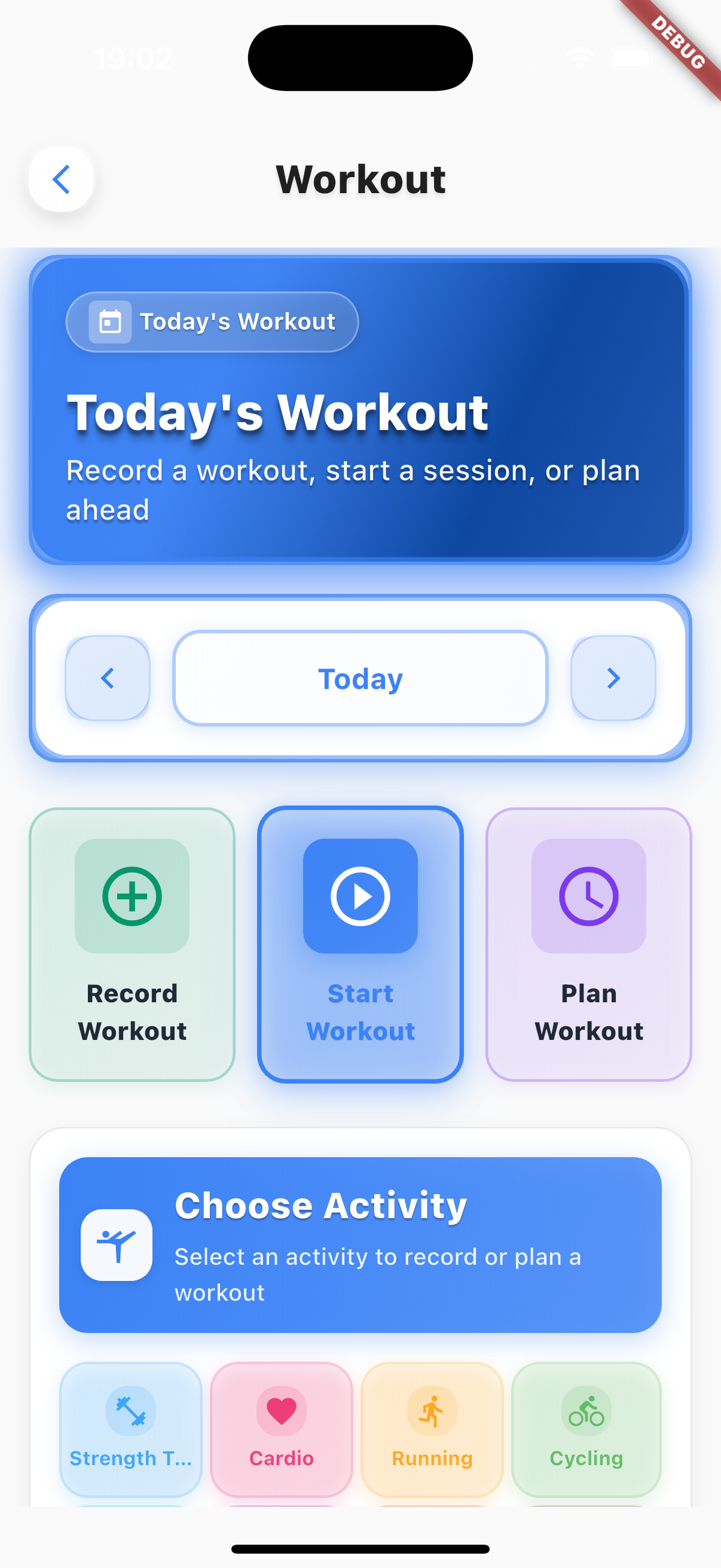 Workout Tracking Screenshot 4